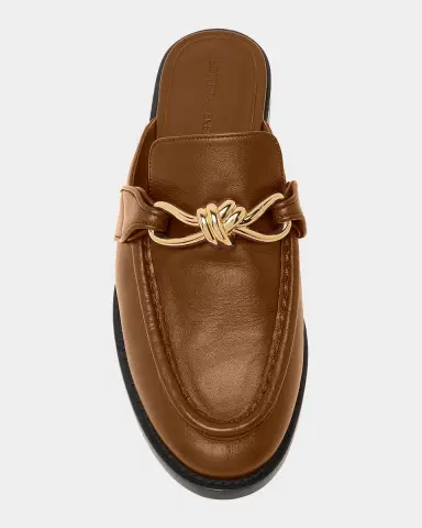 Bottega Veneta Astaire Knot Leather Loafer Mules | Thumbnail 6