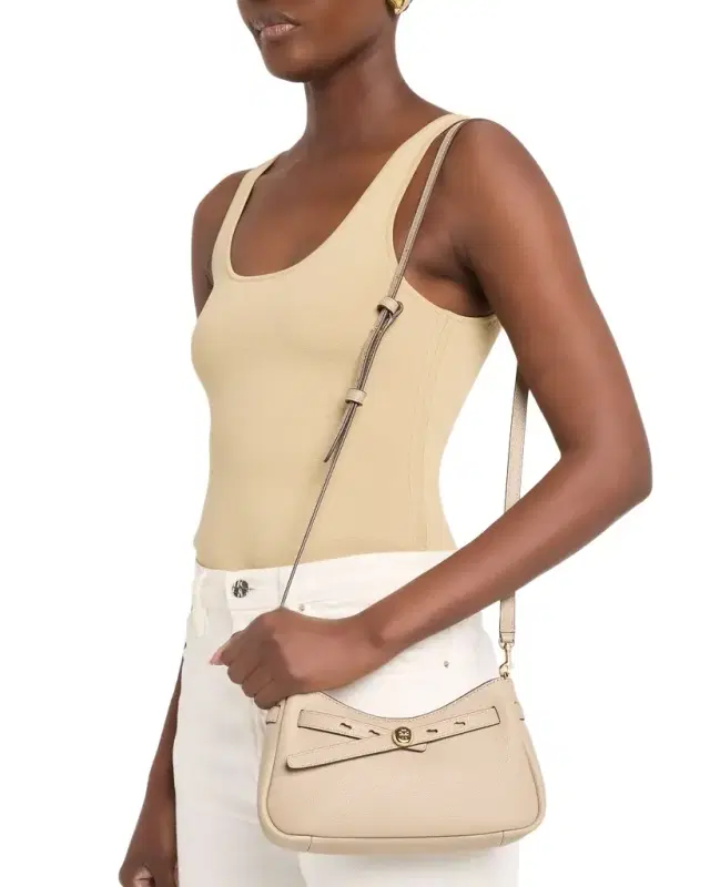 Tory Burch Pebbled Leather Shoulder Bag