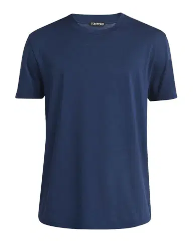 Tom Ford Men's Lyocell-Cotton Crewneck T-Shirt | Thumbnail 1 Tom Ford Men's Lyocell-Cotton Crewneck T-Shirt | Thumbnail 1
