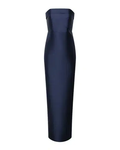 THEIA Gaia Strapless Mikado Column Gown | Thumbnail 1