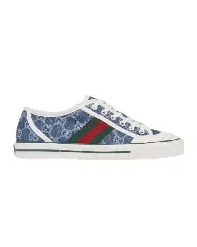 Gucci Tennis 1977 GG Denim Low-Top Sneakers | Thumbnail 1 Gucci Tennis 1977 GG Denim Low-Top Sneakers | Thumbnail 1
