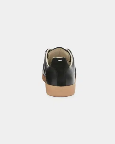 Maison Margiela Men's Replica Leather Low-Top Sneakers | Thumbnail 3 Maison Margiela Men's Replica Leather Low-Top Sneakers | Thumbnail 3