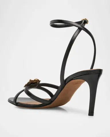 Dolce & Gabbana 75mm DG Heart Leather Sandals | Thumbnail 2 Dolce & Gabbana 75mm DG Heart Leather Sandals | Thumbnail 2
