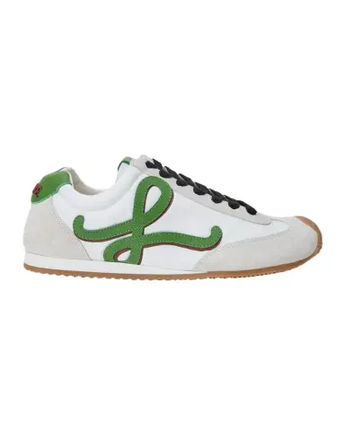 Loewe Men's Ballet Runner 2.0 Nylon and Calfskin Sneakers | Thumbnail 1 Loewe Men's Ballet Runner 2.0 Nylon and Calfskin Sneakers | Thumbnail 1