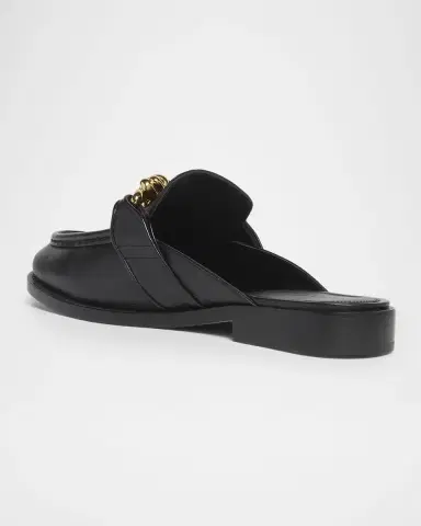 Bottega Veneta Astaire Knot Leather Loafer Mules | Thumbnail 4