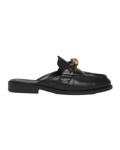 Bottega Veneta Astaire Knot Leather Loafer Mules | Thumbnail 1