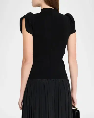 3.1 Phillip Lim Compact Rib Tulip Top | Thumbnail 3 3.1 Phillip Lim Compact Rib Tulip Top | Thumbnail 3