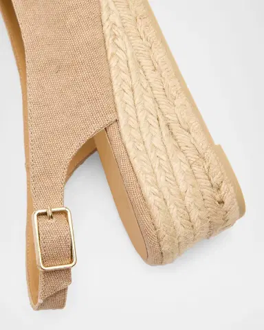 Castañer 50mm Dosalia Canvas Espadrille Wedge Sandals | Thumbnail 5 Castañer 50mm Dosalia Canvas Espadrille Wedge Sandals | Thumbnail 5