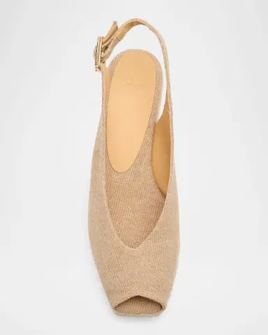 Castañer 50mm Dosalia Canvas Espadrille Wedge Sandals | Thumbnail 6 Castañer 50mm Dosalia Canvas Espadrille Wedge Sandals | Thumbnail 6