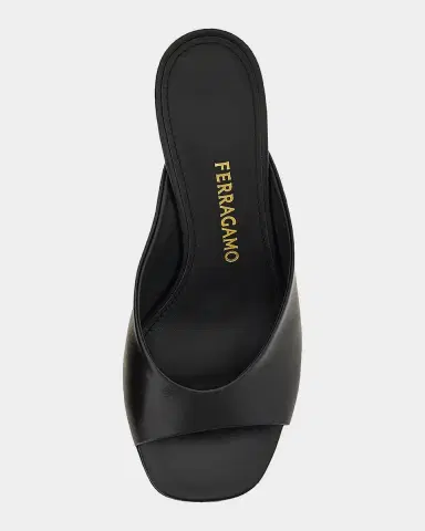 Ferragamo 55mm Igea Leather Mules | Thumbnail 5 Ferragamo 55mm Igea Leather Mules | Thumbnail 5