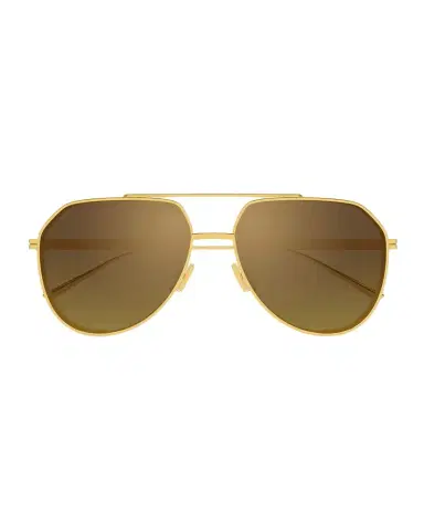 Bottega Veneta Ribbon 60mm Metal Aviator Sunglasses | Thumbnail 1 Bottega Veneta Ribbon 60mm Metal Aviator Sunglasses | Thumbnail 1