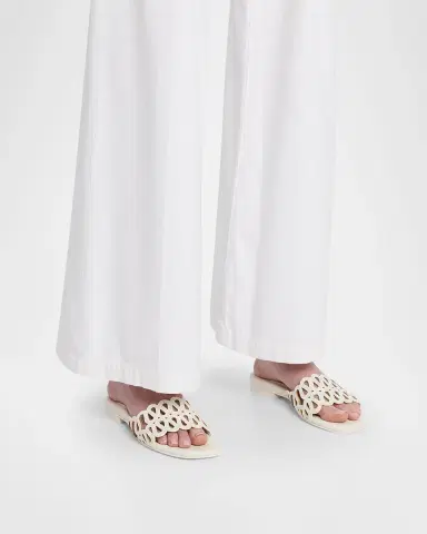 Simkhai McCall Laser-Cut Leather Sandals | Thumbnail 2 Simkhai McCall Laser-Cut Leather Sandals | Thumbnail 2