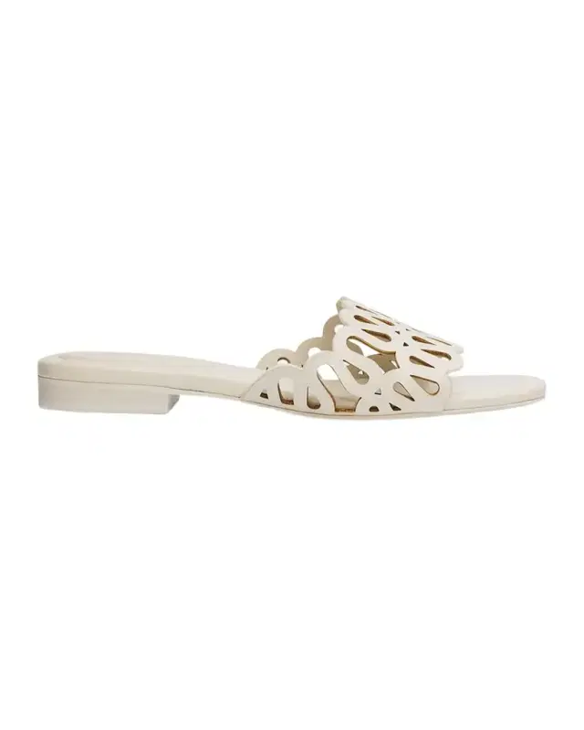 SIMKHAI McCall Laser-Cut Leather Sandals