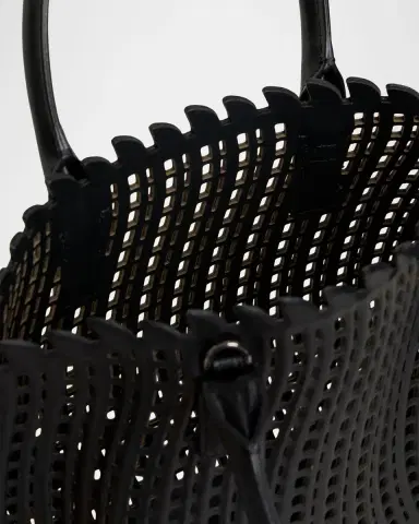 Akris Ai Little Cutout Leather Top-Handle Bag | Thumbnail 4