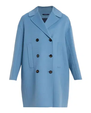 Max Mara Wool Broadcloth Midi Coat | Thumbnail 1