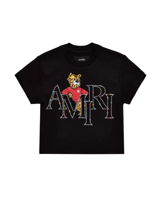 Kid 's  Staggered Tiger T-Shirt, Size 4-12