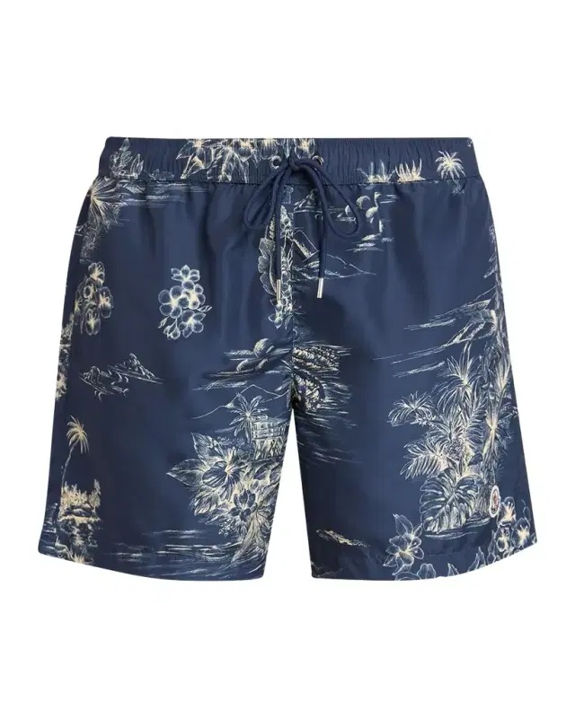 Moncler Men 's Tropical Print wim horts
