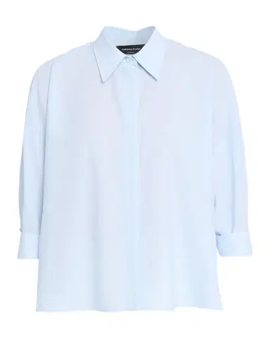 Fabiana Filippi Sheer Inset Stretch Wool-Blend Shirt | Thumbnail 1