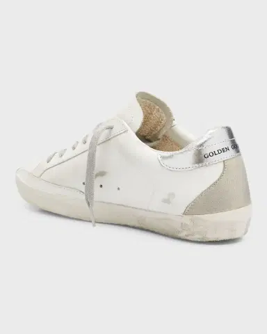 Golden Goose Super-Star Mixed Leather Sneakers | Thumbnail 3 Golden Goose Super-Star Mixed Leather Sneakers | Thumbnail 3