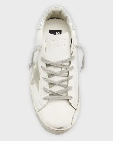 Golden Goose Super-Star Mixed Leather Sneakers | Thumbnail 4 Golden Goose Super-Star Mixed Leather Sneakers | Thumbnail 4