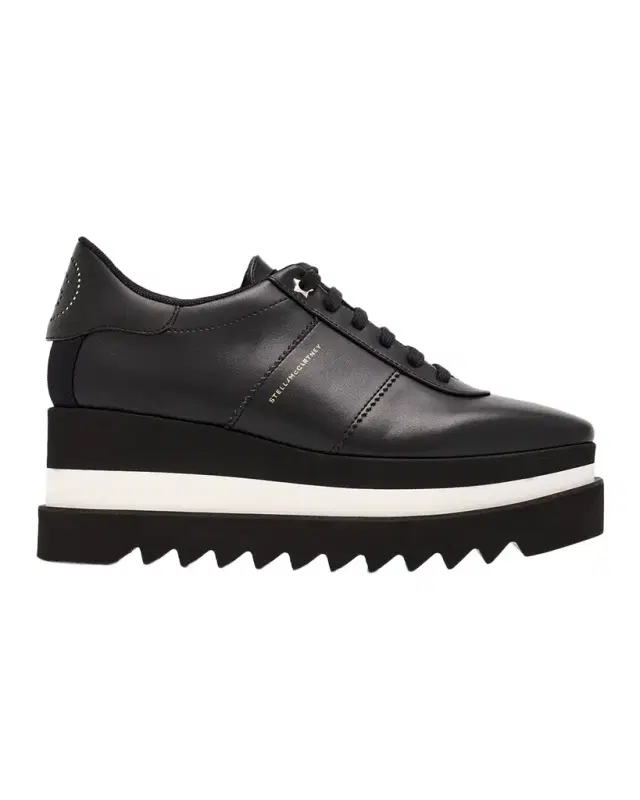 80mm Sneak-Elyse Two-Tone Platform Sneakers