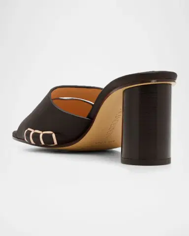 JW Anderson Leather Loafer-Inspired Mule Sandals | Thumbnail 4