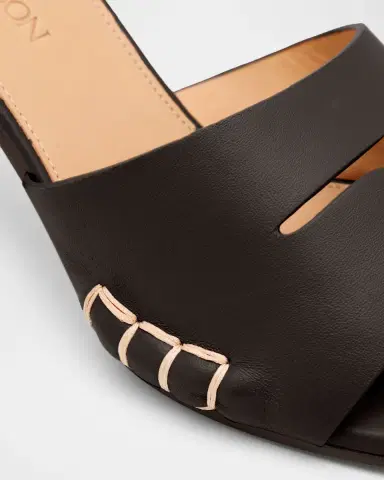 JW Anderson Leather Loafer-Inspired Mule Sandals | Thumbnail 5
