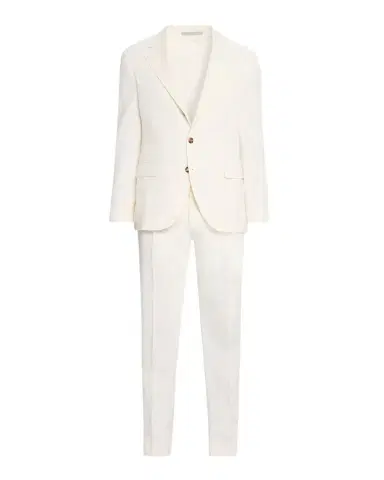 Brunello Cucinelli Men 's Solid Wool Tailored Two-Piece Suit | Thumbnail 1