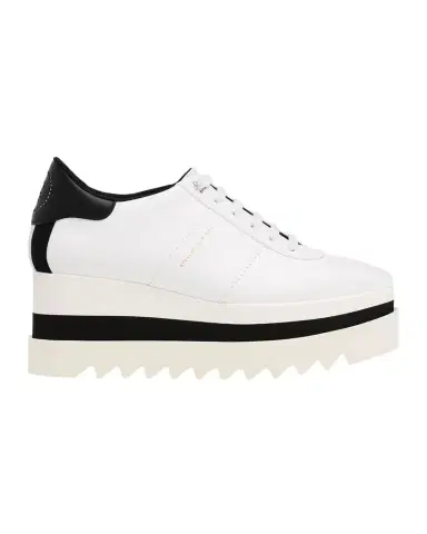 Stella McCartney 80mm Sneak-Elyse Two-Tone Platform Sneakers | Thumbnail 1 Stella McCartney 80mm Sneak-Elyse Two-Tone Platform Sneakers | Thumbnail 1