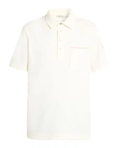 Moncler Men's Short-Sleeve Cotton Pique Polo Shirt | Thumbnail 1 Moncler Men's Short-Sleeve Cotton Pique Polo Shirt | Thumbnail 1