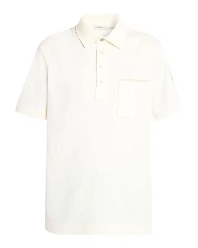 Moncler Men 's Short-Sleeve Cotton Pique Polo Shirt