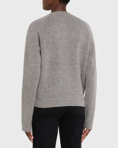 Toteme Cashmere-Wool Hammered Button Cardigan | Thumbnail 3