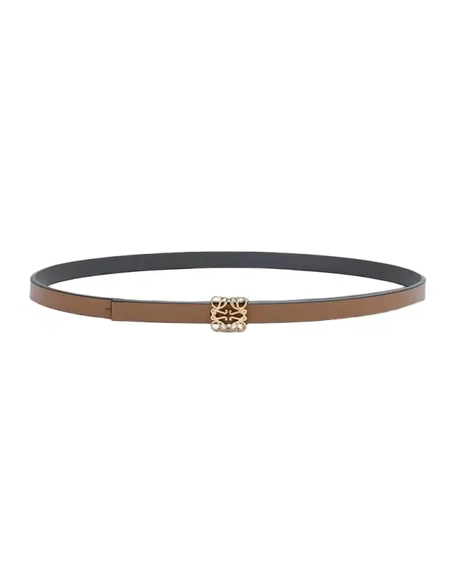 Loewe Anagram Bombe Reversible Calfskin Belt