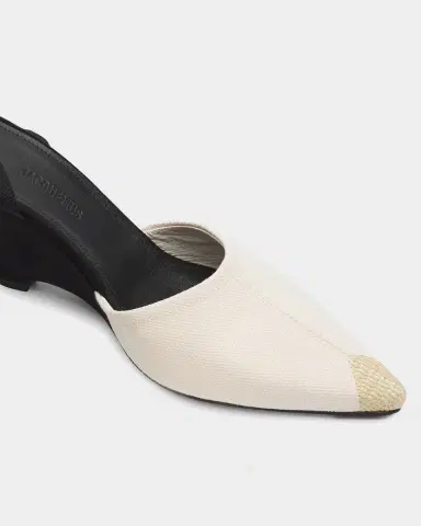Jacquemus The High Espadrilles Colorblocked Wedge Mules | Thumbnail 3 Jacquemus The High Espadrilles Colorblocked Wedge Mules | Thumbnail 3