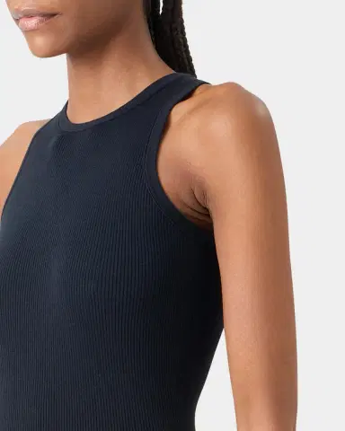 Akris Silk-Cotton Rib Tank Top | Thumbnail 4 Akris Silk-Cotton Rib Tank Top | Thumbnail 4