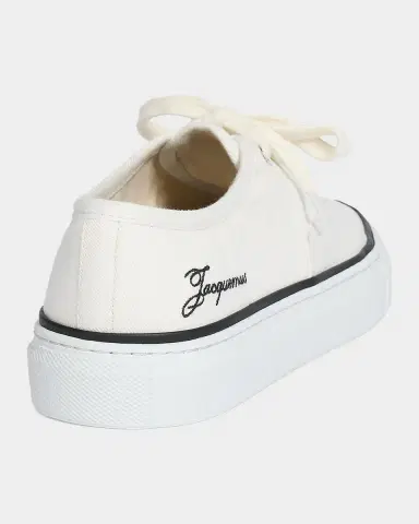 Jacquemus Les Fefe Canvas Low-Top Boat Sneakers | Thumbnail 2 Jacquemus Les Fefe Canvas Low-Top Boat Sneakers | Thumbnail 2