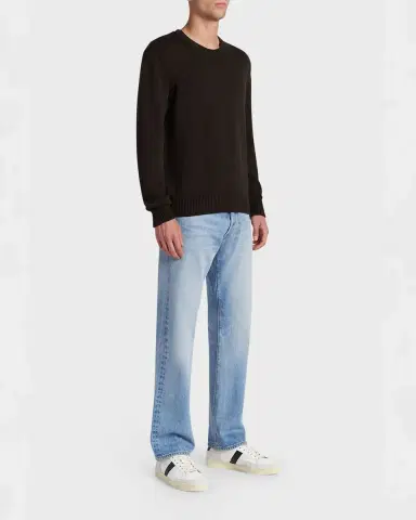 TOM FORD Men 's Blake Leather Low-Top Sneakers | Thumbnail 3 TOM FORD Men 's Blake Leather Low-Top Sneakers | Thumbnail 3