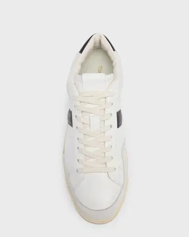 TOM FORD Men 's Blake Leather Low-Top Sneakers | Thumbnail 6 TOM FORD Men 's Blake Leather Low-Top Sneakers | Thumbnail 6