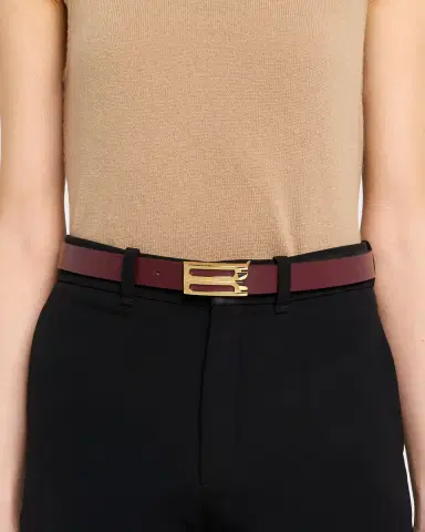Victoria Beckham Dorian Leather Belt | Thumbnail 2