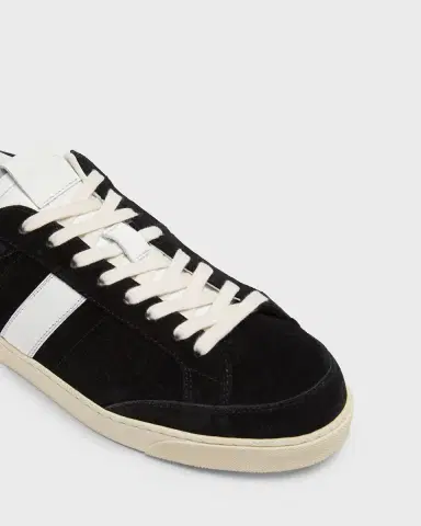 Tom Ford Men's Blake Suede Low-Top Sneakers | Thumbnail 5 Tom Ford Men's Blake Suede Low-Top Sneakers | Thumbnail 5