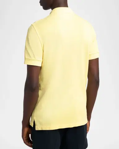 Tom Ford Men's Lyocell Pique Polo Shirt | Thumbnail 3