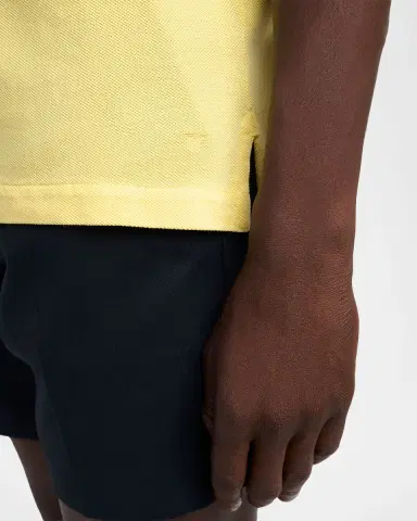 Tom Ford Men's Lyocell Pique Polo Shirt | Thumbnail 5