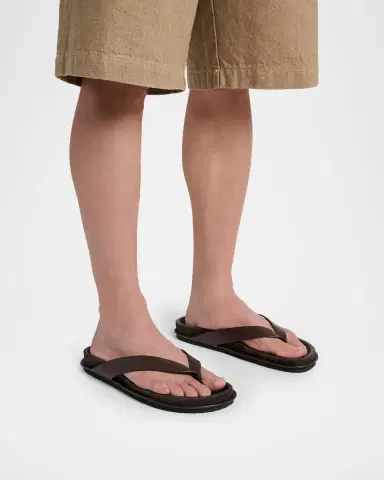 Jacquemus Men's Les Tatanes Leather Thong Sandals | Thumbnail 2 Jacquemus Men's Les Tatanes Leather Thong Sandals | Thumbnail 2