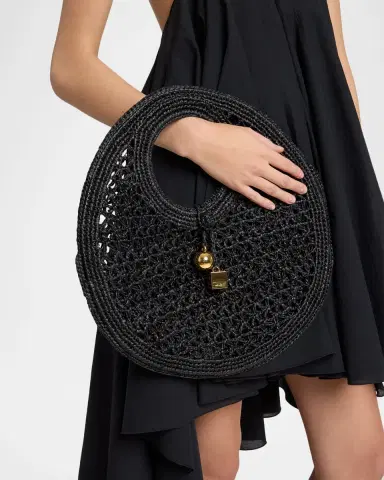 Jacquemus Le Petite Crochet Raffia Top-Handle Bag | Thumbnail 4 Jacquemus Le Petite Crochet Raffia Top-Handle Bag | Thumbnail 4