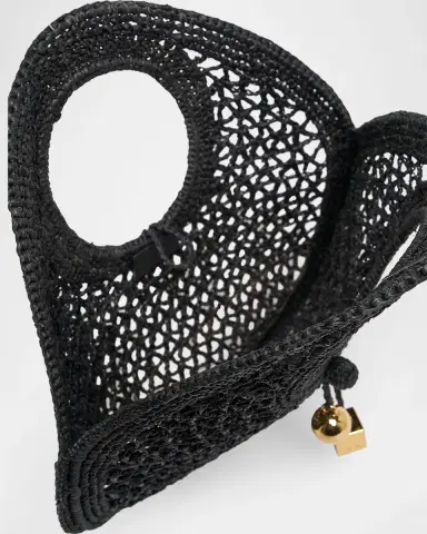 Jacquemus Le Petite Crochet Raffia Top-Handle Bag | Thumbnail 6 Jacquemus Le Petite Crochet Raffia Top-Handle Bag | Thumbnail 6
