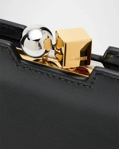Jacquemus Le Salon Rond Carre Leather Clutch Bag | Thumbnail 6 Jacquemus Le Salon Rond Carre Leather Clutch Bag | Thumbnail 6