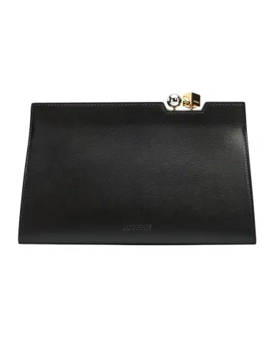 Jacquemus Le Salon Rond Carre Leather Clutch Bag | Thumbnail 1 Jacquemus Le Salon Rond Carre Leather Clutch Bag | Thumbnail 1
