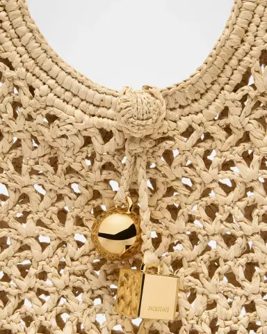 Jacquemus Le Petit Carre Raffia Top-Handle Bag | Thumbnail 2 Jacquemus Le Petit Carre Raffia Top-Handle Bag | Thumbnail 2