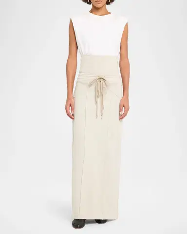 JANE WADE Pinstripe Short-Sleeve Dress | Thumbnail 2