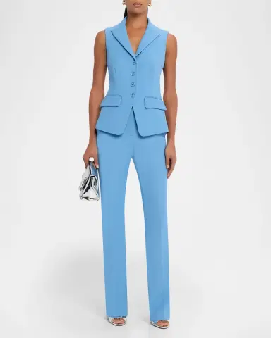 Veronica Beard Benny Tailored Vest | Thumbnail 2 Veronica Beard Benny Tailored Vest | Thumbnail 2